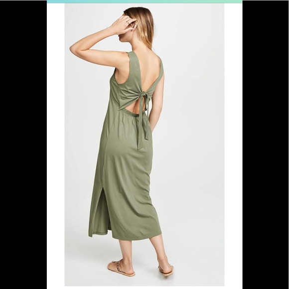 NWT Joie Conall Tie-Back Midi Dress - Picture 2 of 10